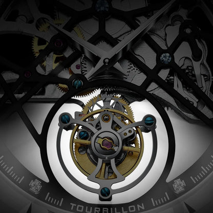 JINLERY Fashion Real Tourbillon Watch Man Luxury Skeleton Watches for Men Wristwatch Male Clock New  Gifts Relogio Masculino2025