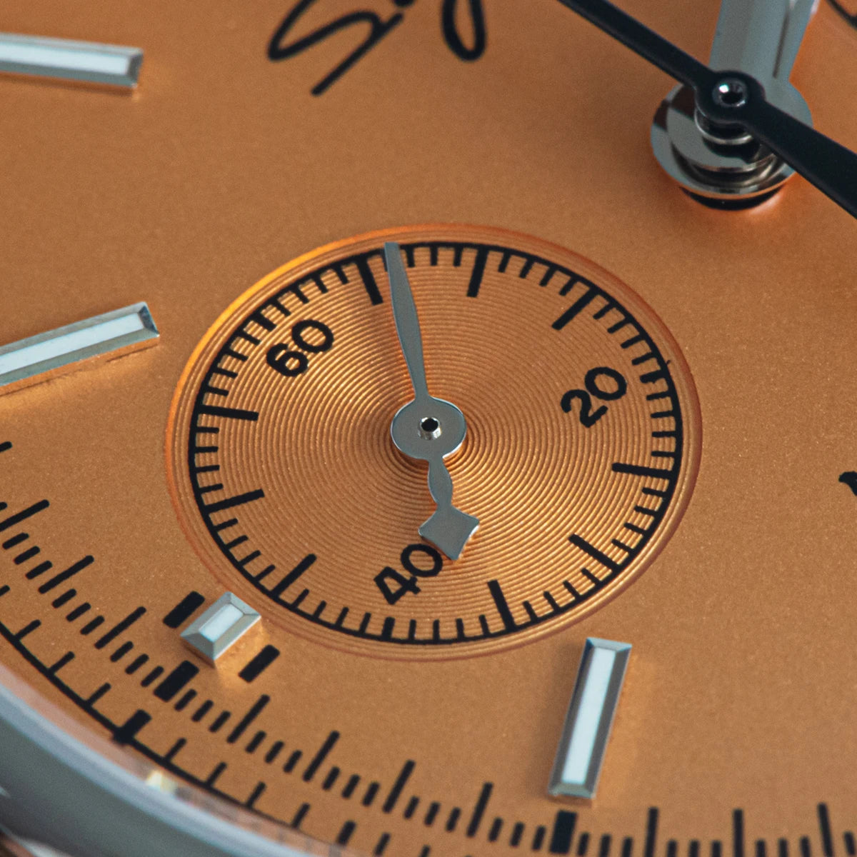 Panda 40 Pilot Chronograph Watch Men Air Force Sapphire Colors ST1901 TIanjin Movement Mechanical Wristwatches Fashion Clock