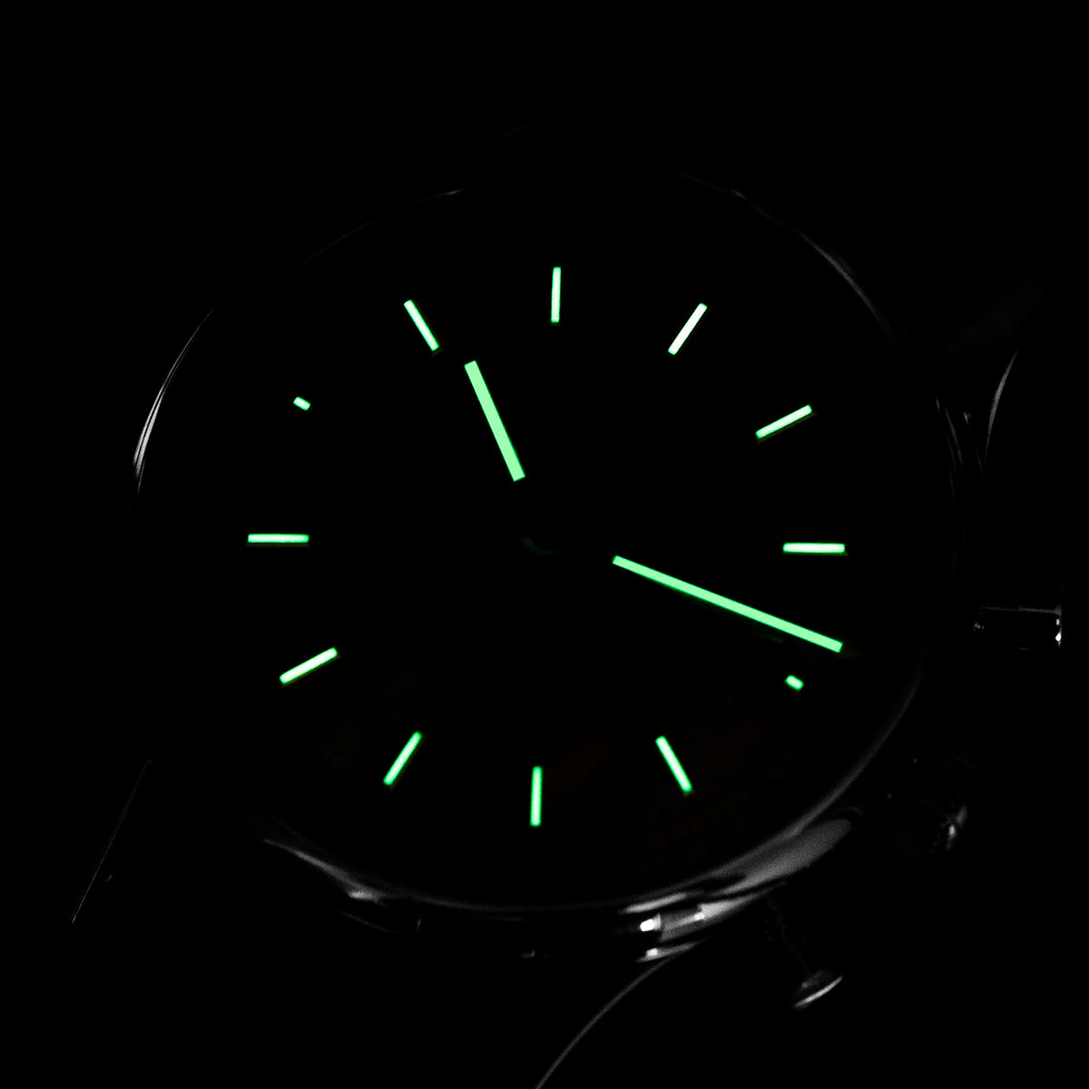 Panda 40 Pilot Chronograph Watch Men Air Force Sapphire Colors ST1901 TIanjin Movement Mechanical Wristwatches Fashion Clock