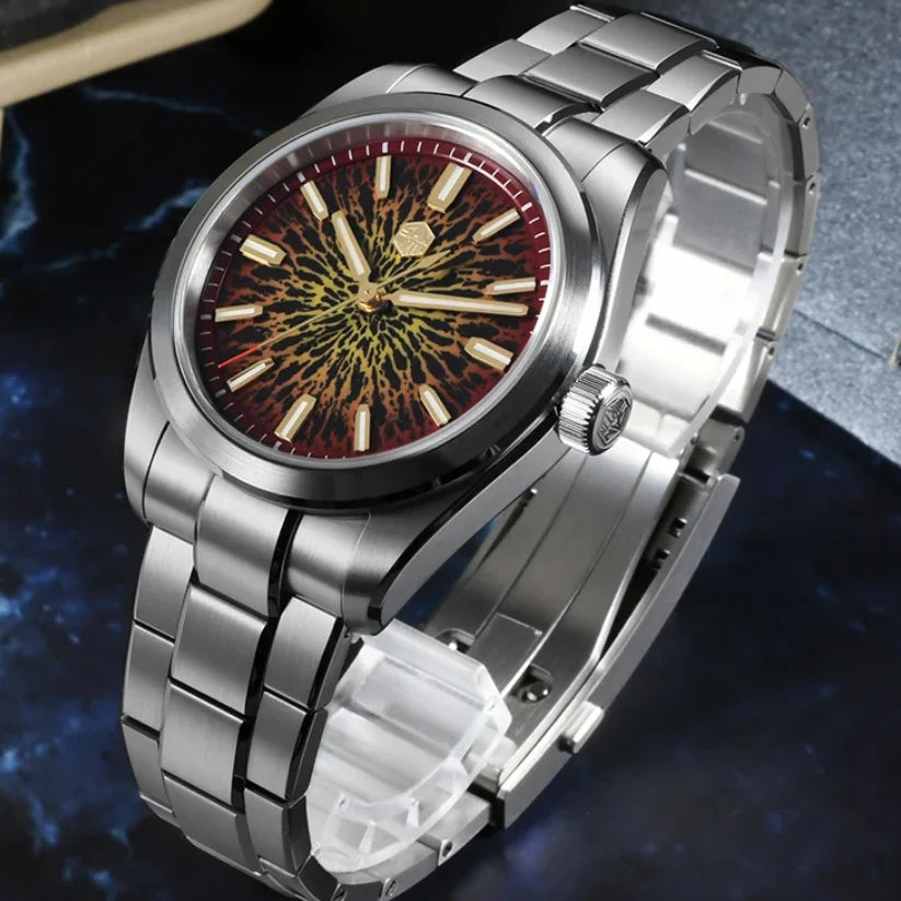 San Martin Men Automatic Watch 39mm JianZhan Gada Mechanical Wristwatch 10ATM Waterproof Luminous Sapphire Miyota 90S5