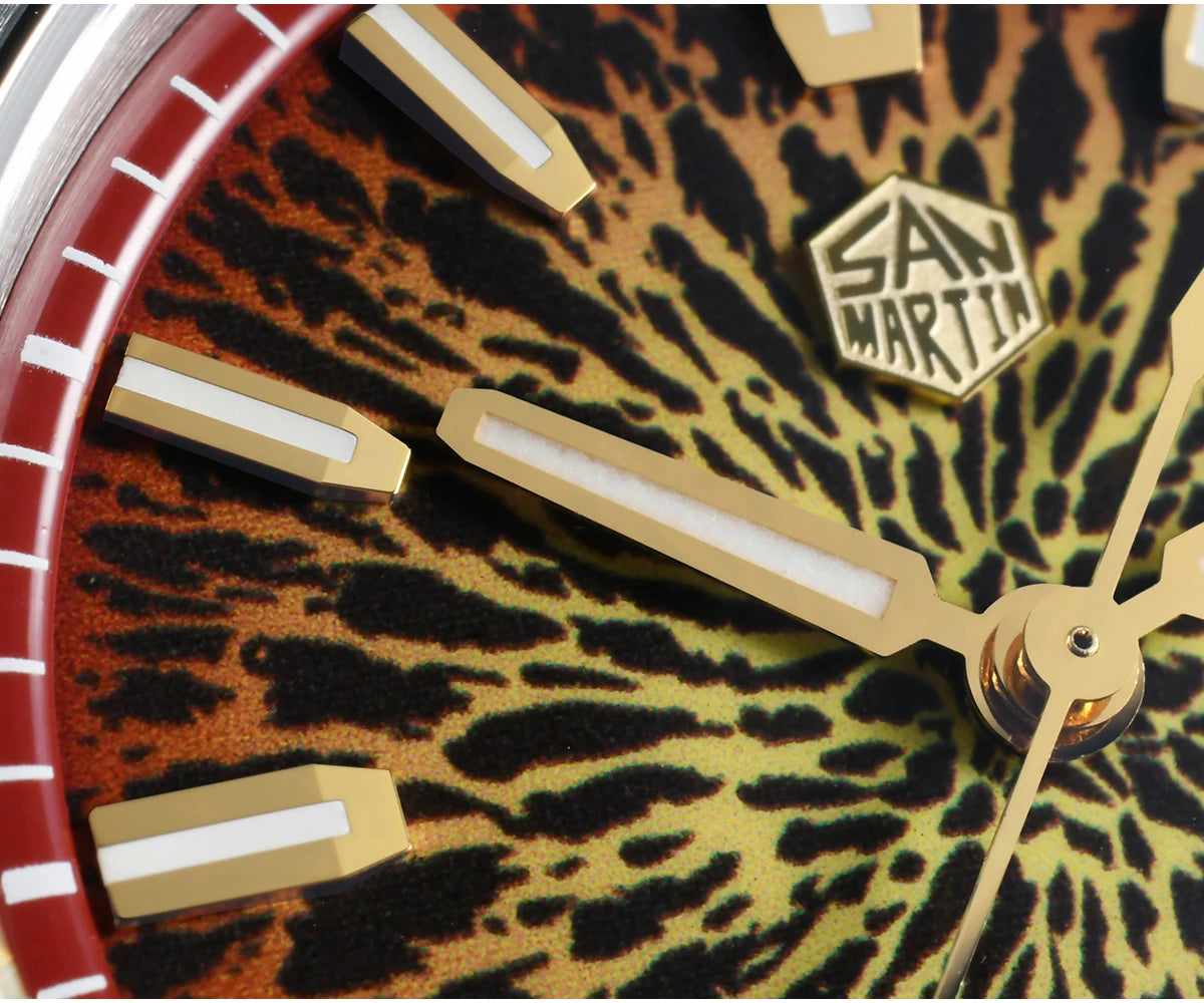 San Martin Men Automatic Watch 39mm JianZhan Gada Mechanical Wristwatch 10ATM Waterproof Luminous Sapphire Miyota 90S5