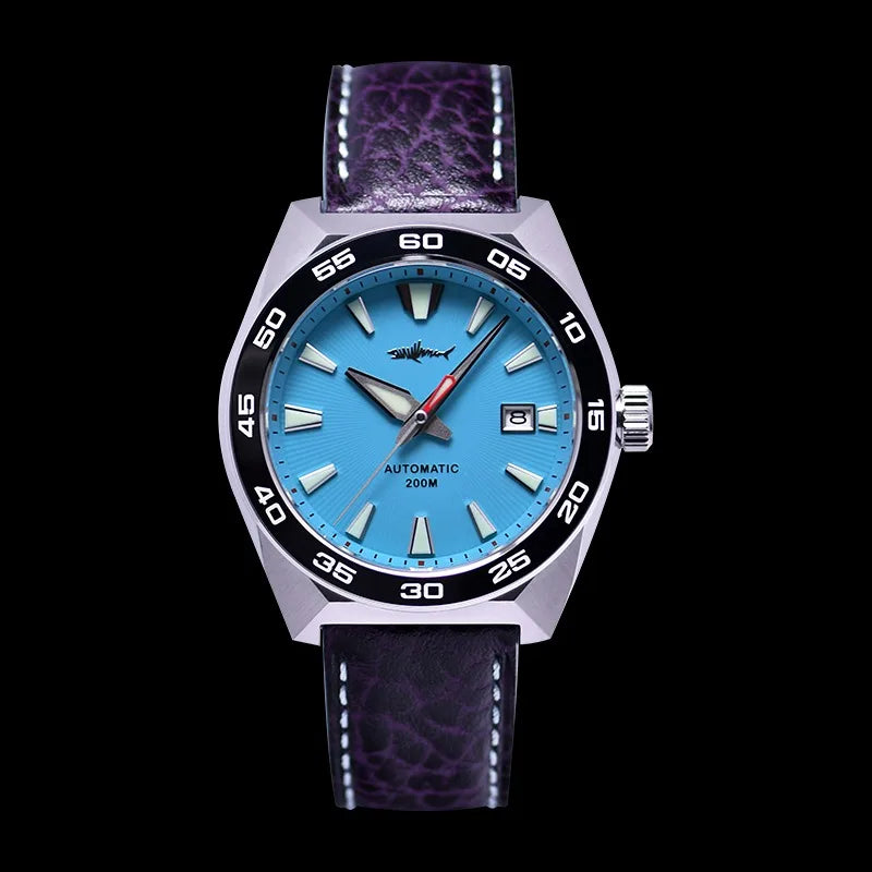 Heimdallr Monster Watch NH35A Movement 48mm Calendar C3 Luminous Stainless Steel Strap Automatic Mechanical Watch For Man 20Bar