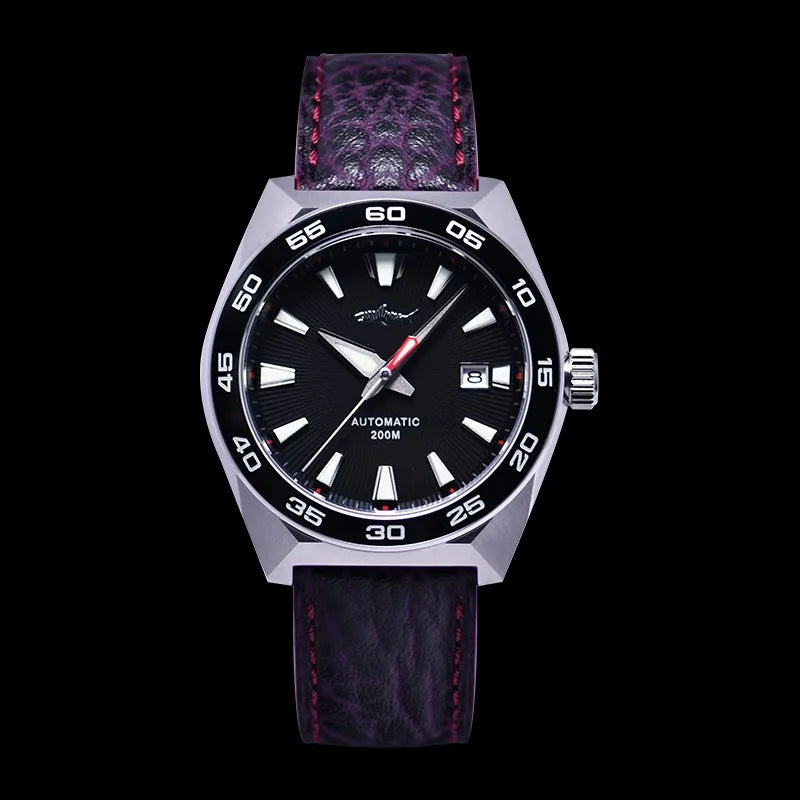 Heimdallr Monster Watch NH35A Movement 48mm Calendar C3 Luminous Stainless Steel Strap Automatic Mechanical Watch For Man 20Bar