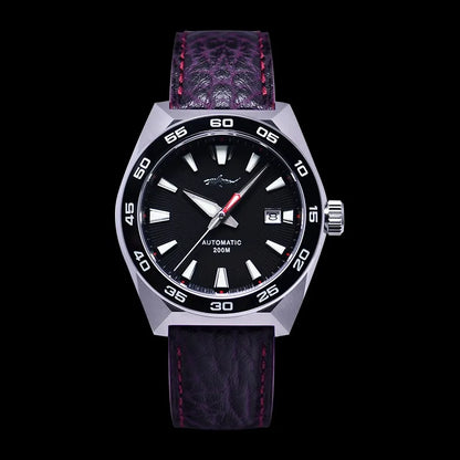 Heimdallr Monster Watch NH35A Movement 48mm Calendar C3 Luminous Stainless Steel Strap Automatic Mechanical Watch For Man 20Bar