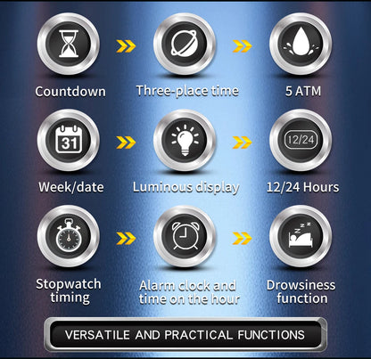 SANDA Luxury Men Wristwatch Electronic LED Display Luminous Sports Man Watch Quartz Waterproof Military Alarm Date Watches Male