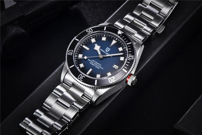 PAGANI DESIGN 2026 New BB58 Men's Watches Mechanical Watch For Men Luxury Automatic Miyota 8215 Sports Waterproof Watch Mens