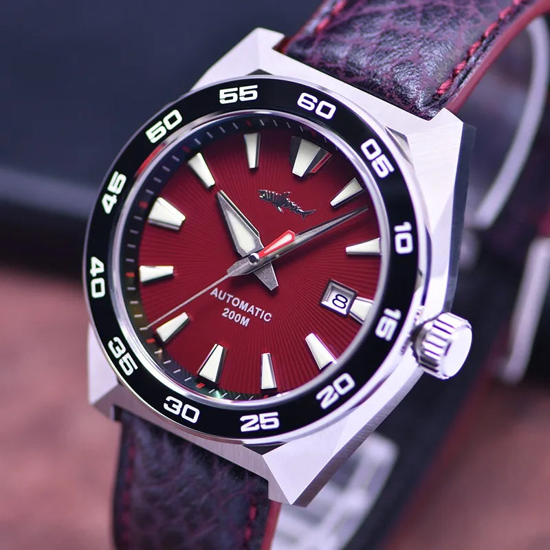 Heimdallr Monster Watch NH35A Movement 48mm Calendar C3 Luminous Stainless Steel Strap Automatic Mechanical Watch For Man 20Bar