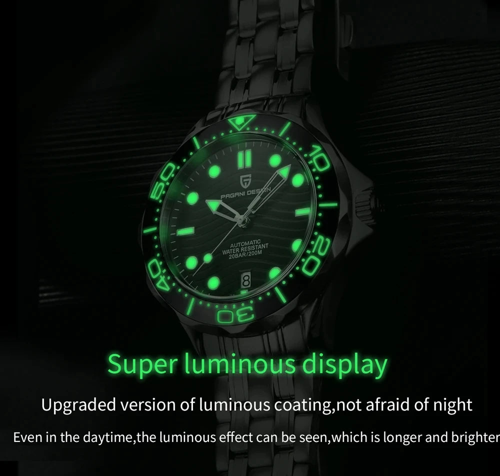 PAGANI DESIGN 2026 New Business Watch Mechanical luxury Wrist watch for men Automatic Miyota 8215 Clock Men Watch waterproof