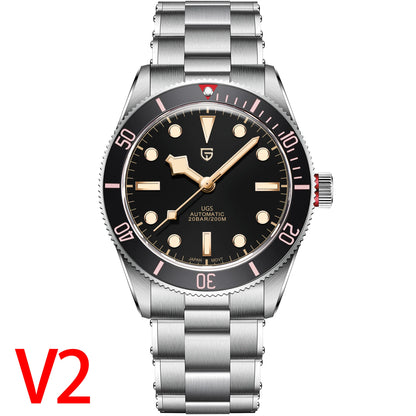 2026Pagani design BB58 watches retro diving men's mechanical watch NH35 automatic watch Luxury AR Sapphire mirror leisure clock