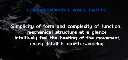 Mark Fairwhale 6014 Men's Automatic Movement Mechanical Watch Square Dial Stainless Steel Waterproof Mesh Strap Watches for Men