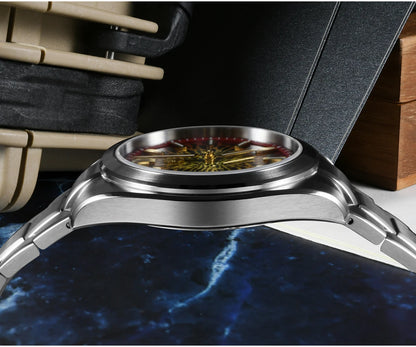 San Martin Men Automatic Watch 39mm JianZhan Gada Mechanical Wristwatch 10ATM Waterproof Luminous Sapphire Miyota 90S5