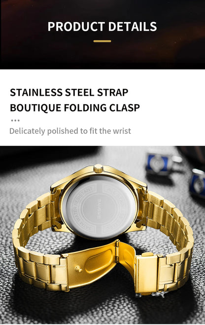 BANGWEI Quartz Watch For Men Luxury Calendar Waterproof Business Men's Wristwatch Luminous Big Dial Simple Man Watch hombre