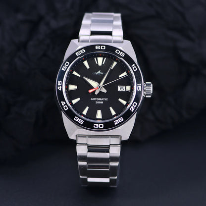 Heimdallr Monster Watch NH35A Movement 48mm Calendar C3 Luminous Stainless Steel Strap Automatic Mechanical Watch For Man 20Bar