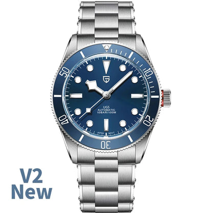 PAGANI DESIGN 2026 New BB58 Men's Watches Mechanical Watch For Men Luxury Automatic Miyota 8215 Sports Waterproof Watch Mens