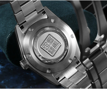 San Martin Men Automatic Watch 39mm JianZhan Gada Mechanical Wristwatch 10ATM Waterproof Luminous Sapphire Miyota 90S5