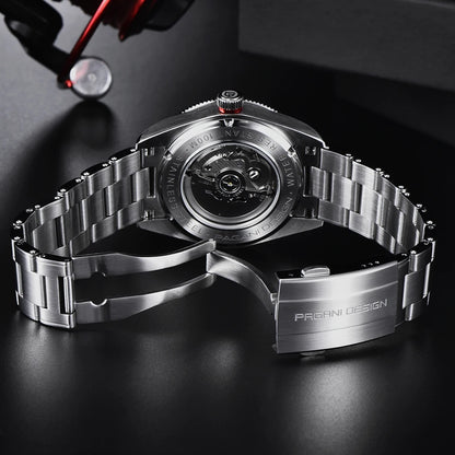 PAGANI DESIGN 2026 New BB58 Men's Watches Mechanical Watch For Men Luxury Automatic Miyota 8215 Sports Waterproof Watch Mens