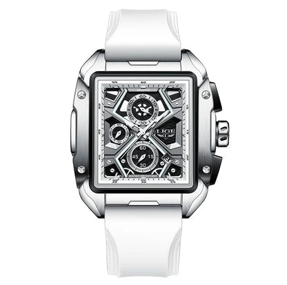 LIGE Luxury Casual Men's Wristwatch Sports Stainless Steel Waterproof Date Man Watch High Quality Fashion Quartz Men Watches