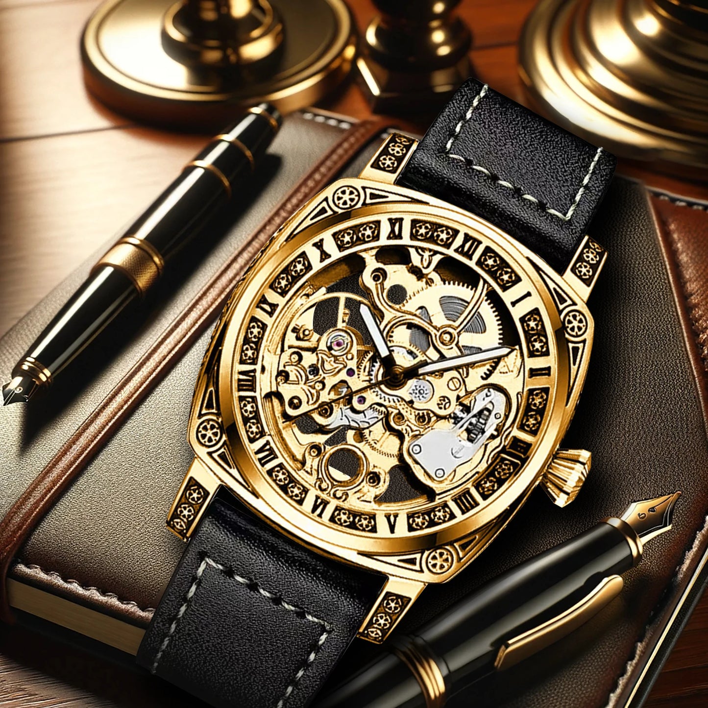 The new men's watch is innovative, high-end, niche, handsome, cool, classic and versatile, luminous men's mechanical watch