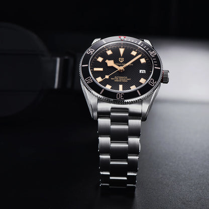 2026Pagani design BB58 watches retro diving men's mechanical watch NH35 automatic watch Luxury AR Sapphire mirror leisure clock