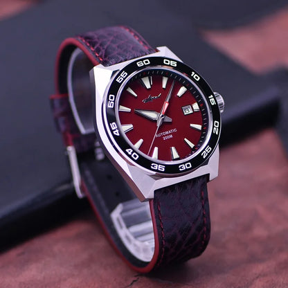 Heimdallr Monster Watch NH35A Movement 48mm Calendar C3 Luminous Stainless Steel Strap Automatic Mechanical Watch For Man 20Bar