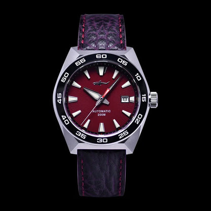 Heimdallr Monster Watch NH35A Movement 48mm Calendar C3 Luminous Stainless Steel Strap Automatic Mechanical Watch For Man 20Bar