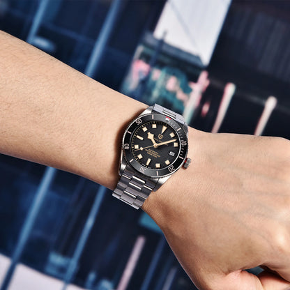 2026Pagani design BB58 watches retro diving men's mechanical watch NH35 automatic watch Luxury AR Sapphire mirror leisure clock