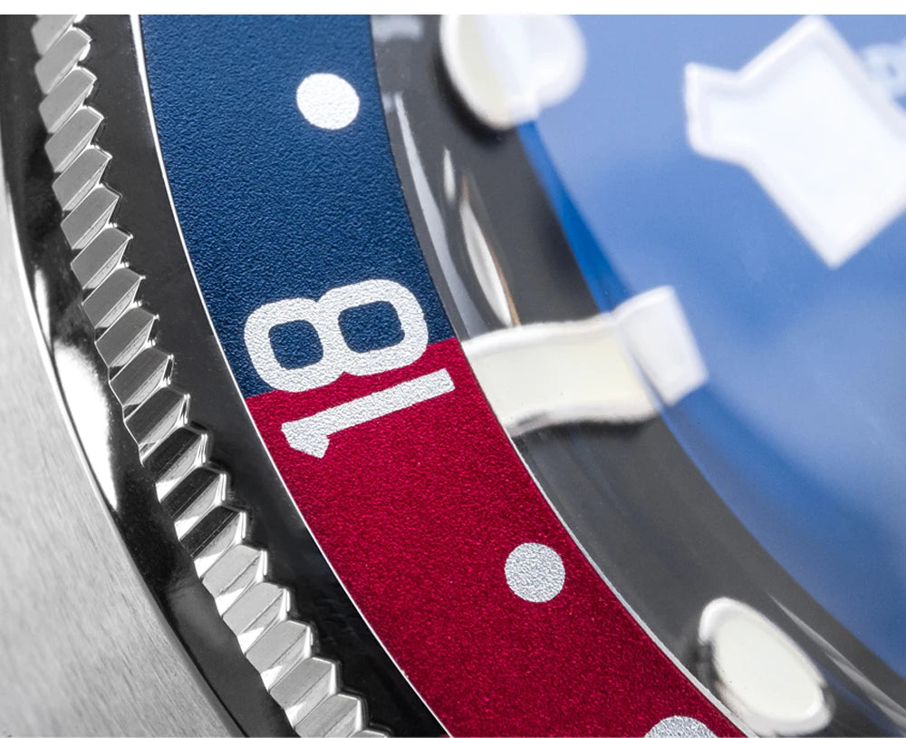 ADDIESDIVE TOP Quartz Watches 20Bar Diving BGW9 Super LuminousSwiss Ronda 515-24H GMT Watch Men's Watch relogios masculino