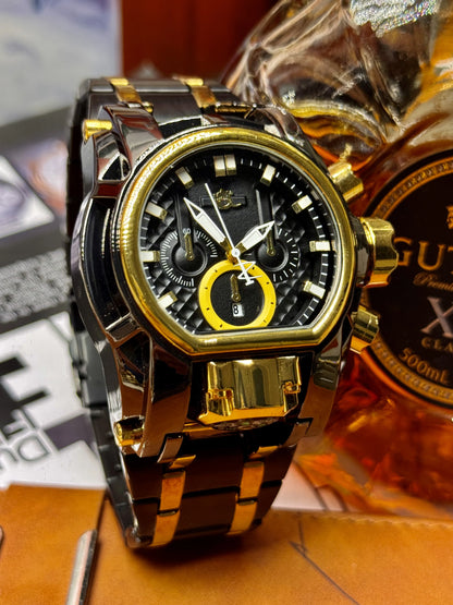 Luxury Men's Punk Style Watch, Unique Design and Fashionable Street Accessory, Ideal Gift for Him, Durable and Practical