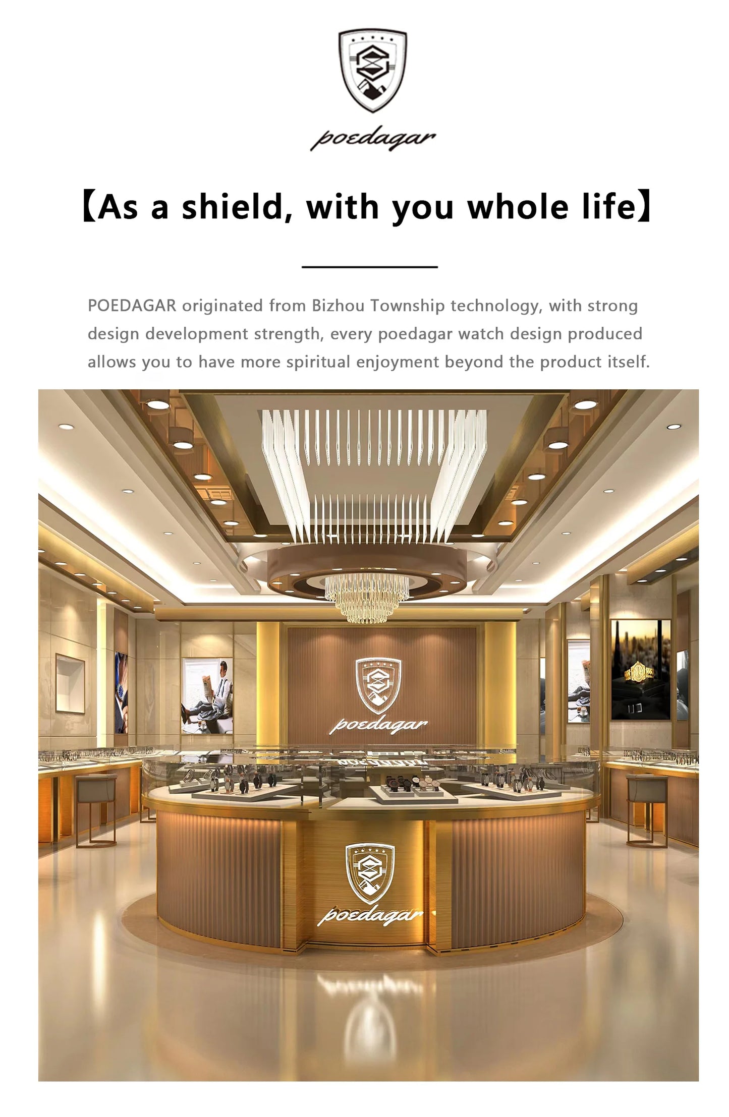 POEDAGAR Business Luxury Men Wristwatch Waterproof Luminous Date Military Man Watch Stainless Steel Fashion Men's Quartz Watches