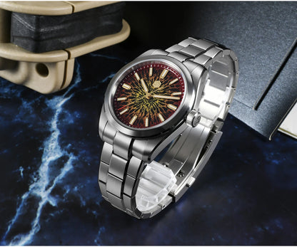 San Martin Men Automatic Watch 39mm JianZhan Gada Mechanical Wristwatch 10ATM Waterproof Luminous Sapphire Miyota 90S5
