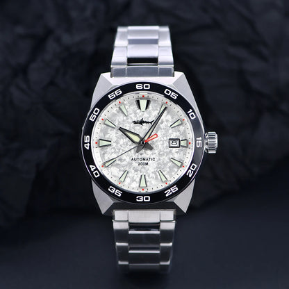 Heimdallr Monster Watch NH35A Movement 48mm Calendar C3 Luminous Stainless Steel Strap Automatic Mechanical Watch For Man 20Bar