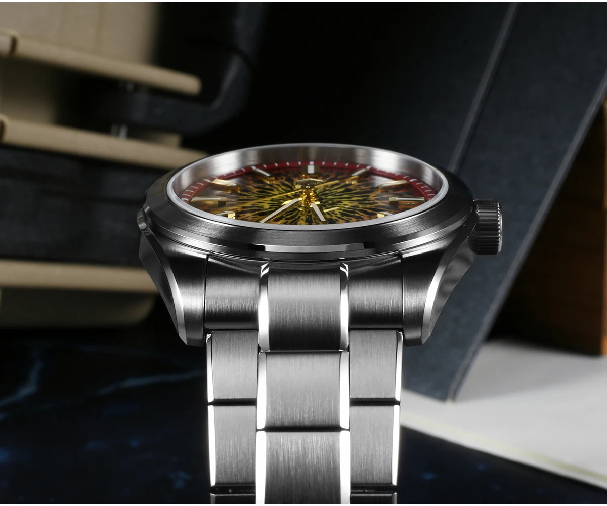 San Martin Men Automatic Watch 39mm JianZhan Gada Mechanical Wristwatch 10ATM Waterproof Luminous Sapphire Miyota 90S5