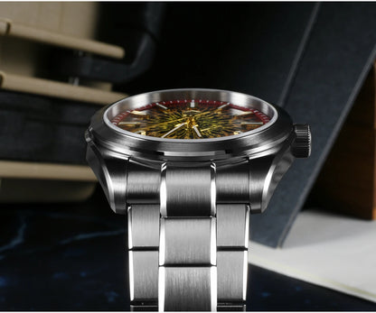San Martin Men Automatic Watch 39mm JianZhan Gada Mechanical Wristwatch 10ATM Waterproof Luminous Sapphire Miyota 90S5