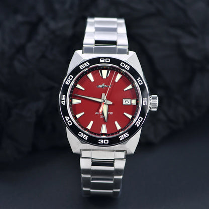 Heimdallr Monster Watch NH35A Movement 48mm Calendar C3 Luminous Stainless Steel Strap Automatic Mechanical Watch For Man 20Bar