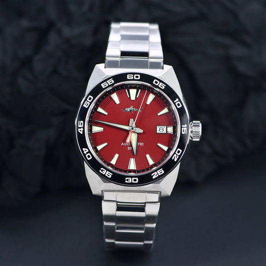 Heimdallr Monster Watch NH35A Movement 48mm Calendar C3 Luminous Stainless Steel Strap Automatic Mechanical Watch For Man 20Bar