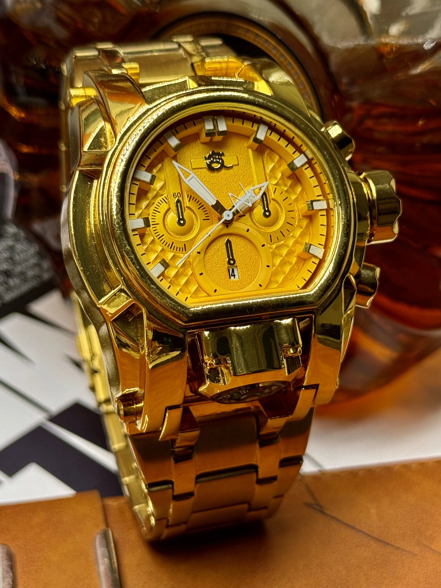 Luxury Men's Punk Style Watch, Unique Design and Fashionable Street Accessory, Ideal Gift for Him, Durable and Practical