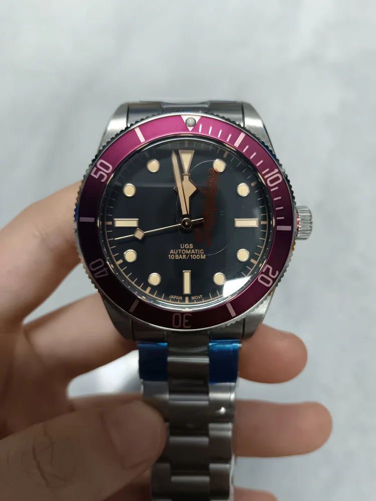 2026Pagani design BB58 watches retro diving men's mechanical watch NH35 automatic watch Luxury AR Sapphire mirror leisure clock