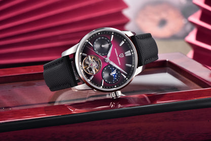 PAGANI DESIGN 2026 Men's Mechanical Watch E3255Y 41mm with Sapphire Glass Stainless Steel Calendar Waterproof Reloj Hombre