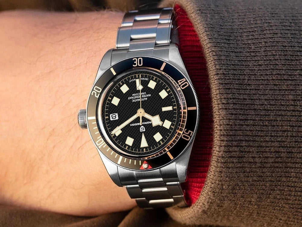 PAGANI DESIGN 2026 New BB58 Men's Watches Mechanical Watch For Men Luxury Automatic Miyota 8215 Sports Waterproof Watch Mens