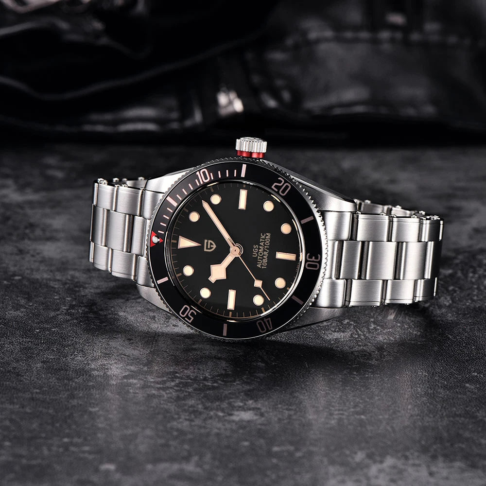 2026Pagani design BB58 watches retro diving men's mechanical watch NH35 automatic watch Luxury AR Sapphire mirror leisure clock