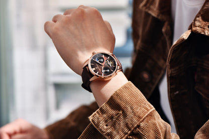 PAGANI DESIGN 2026 Men's Mechanical Watch E3255Y 41mm with Sapphire Glass Stainless Steel Calendar Waterproof Reloj Hombre