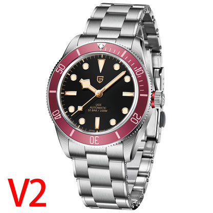 2026Pagani design BB58 watches retro diving men's mechanical watch NH35 automatic watch Luxury AR Sapphire mirror leisure clock