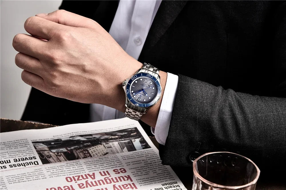 PAGANI DESIGN 2026 New Business Watch Mechanical luxury Wrist watch for men Automatic Miyota 8215 Clock Men Watch waterproof