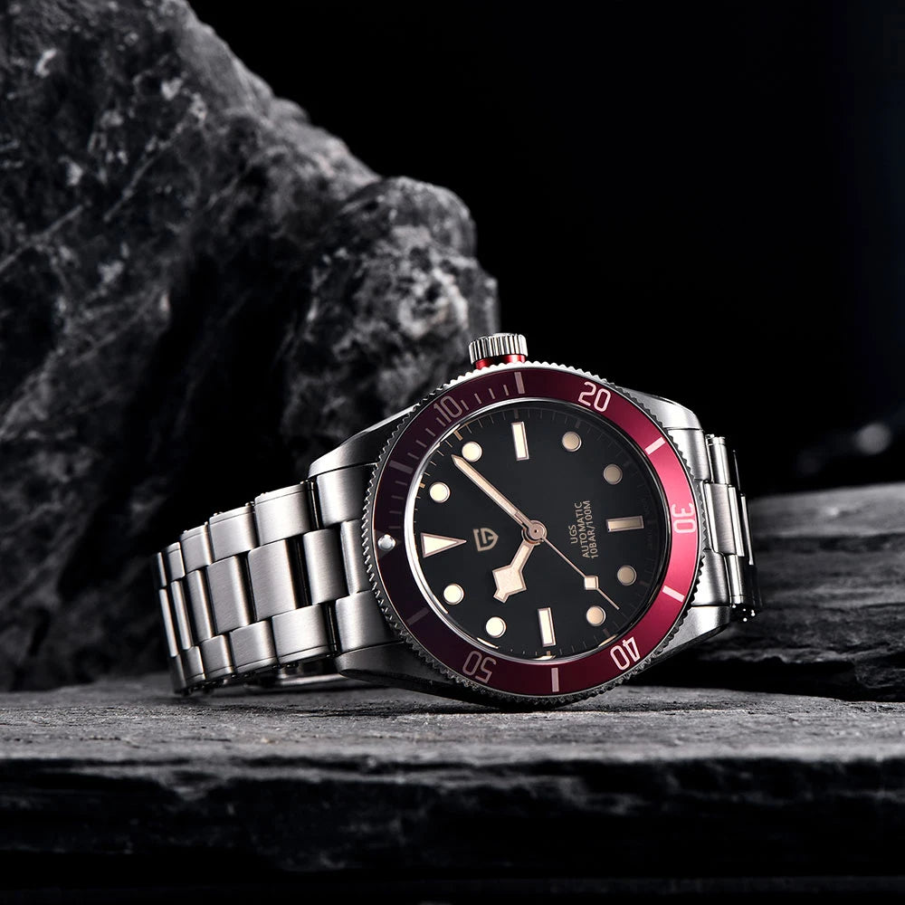 2026Pagani design BB58 watches retro diving men's mechanical watch NH35 automatic watch Luxury AR Sapphire mirror leisure clock