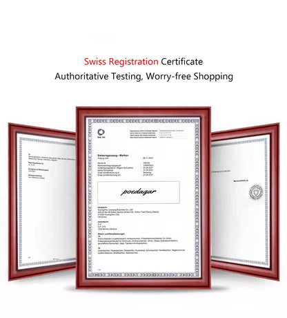 POEDAGAR Luxury Business Men Wristwatch Waterproof Luminous Date Military Man Watch Stainless Steel Fashion Men's Quartz Watches