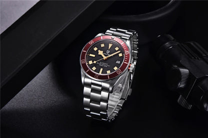 PAGANI DESIGN 2026 New BB58 Men's Watches Mechanical Watch For Men Luxury Automatic Miyota 8215 Sports Waterproof Watch Mens