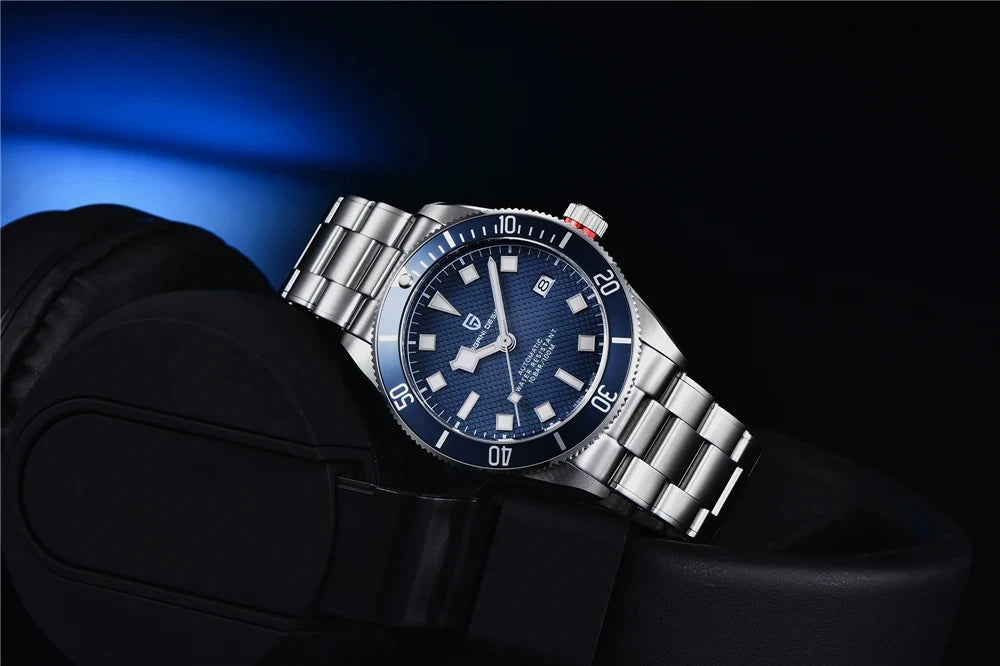 PAGANI DESIGN 2026 New BB58 Men's Watches Mechanical Watch For Men Luxury Automatic Miyota 8215 Sports Waterproof Watch Mens