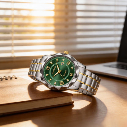 BANGWEI Quartz Watch For Men Luxury Calendar Waterproof Business Men's Wristwatch Luminous Big Dial Simple Man Watch hombre