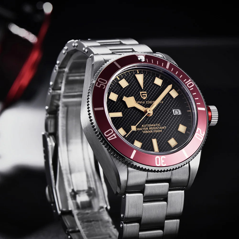 2026Pagani design BB58 watches retro diving men's mechanical watch NH35 automatic watch Luxury AR Sapphire mirror leisure clock