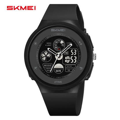 SKMEI 2346 New Arrival Colorful Fashion Unisex Men Women Time Big Digital Display PC Classic Sport Watch Chronograph Wristwatch